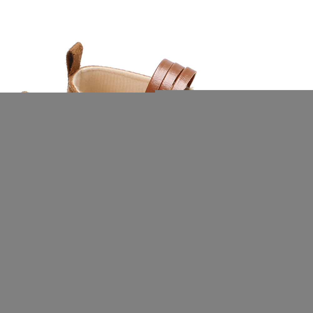 Newborn Baby Boy Girl Infant Winter Warm Soft Anti-Slip Prewalker Crib Shoes