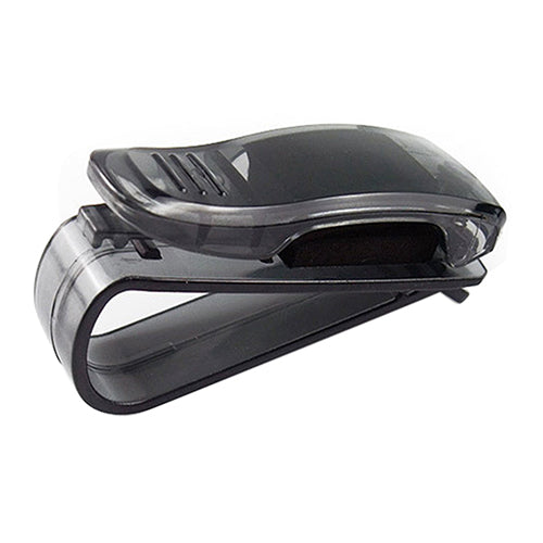 Fashion Black Auto Car Vehicle Visor Glasses Sunglasses Ticket Card Holder Clip