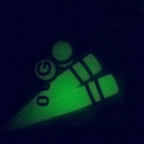 36Pcs/Set Unisex Acrylic Glow Ear Taper Plug Stretching Gauges Ear Expander Kit