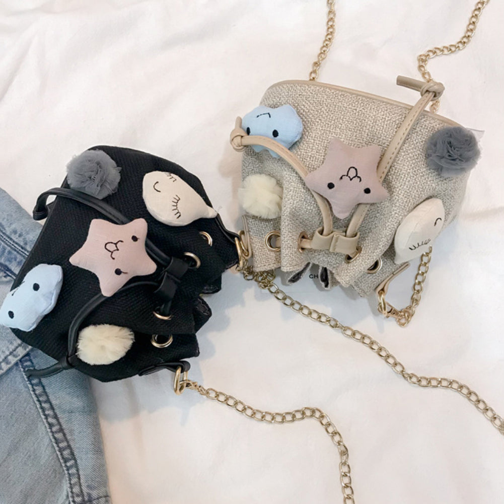 Lovely Pendant Nylon Women Cross Body Shoulder Bag Pouch Shopping Gift