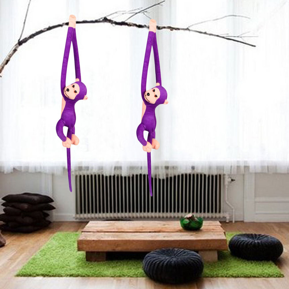 Long Arm Hanging Monkey Baby Toys Stuffed Animals Soft Plush Doll Kids Gift