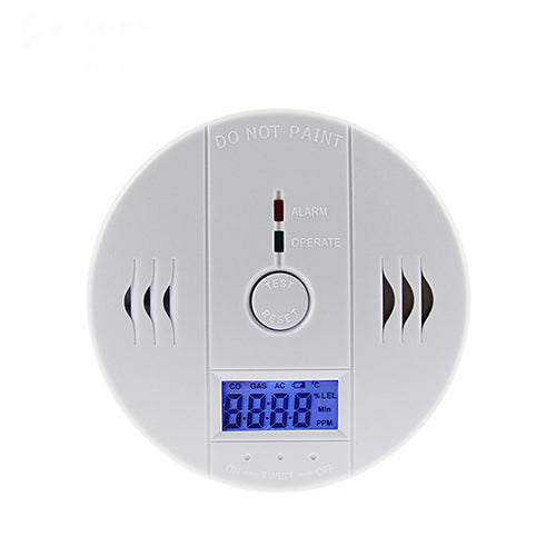 LCD CO Carbon Monoxide Poisoning Sensor Alarm Warning Detector Tester Device