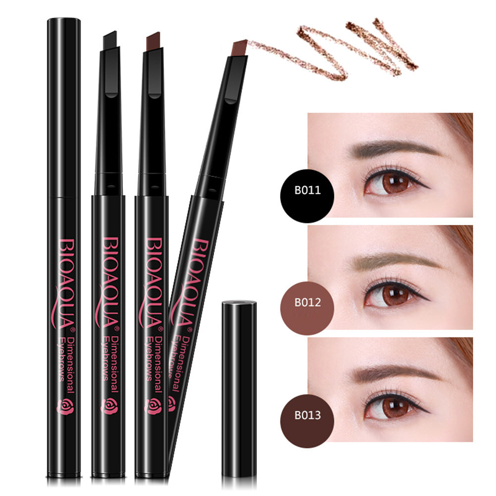 Waterproof Long-Lasting Rotary Eyebrow Pencil Stick Natural Eye Makeup Cosmetic