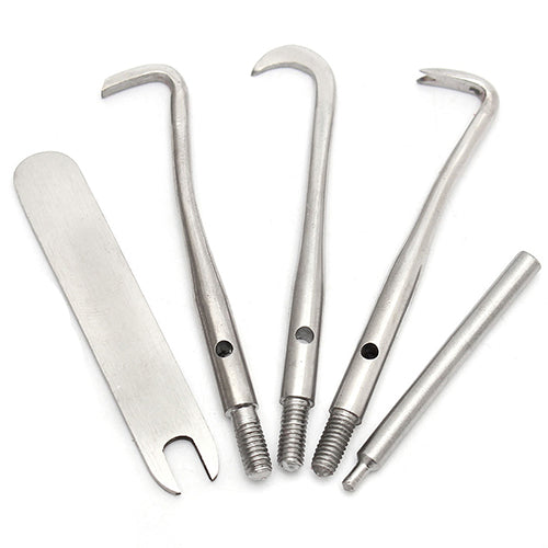 6 Pcs/Set Dental Tool Surgical Instruments Crown Remover Dentist Automatic Tools