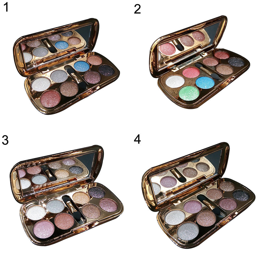 8Color Shimmer Eyeshadow Palette Waterproof Natural Eye Makeup Beauty Cosmetic