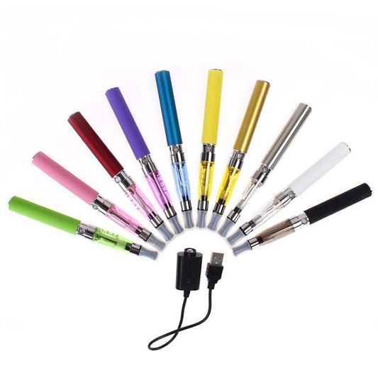 Portable Pen Shape Electronic Cigarette 650mAh Battery Atomizer USB Charger