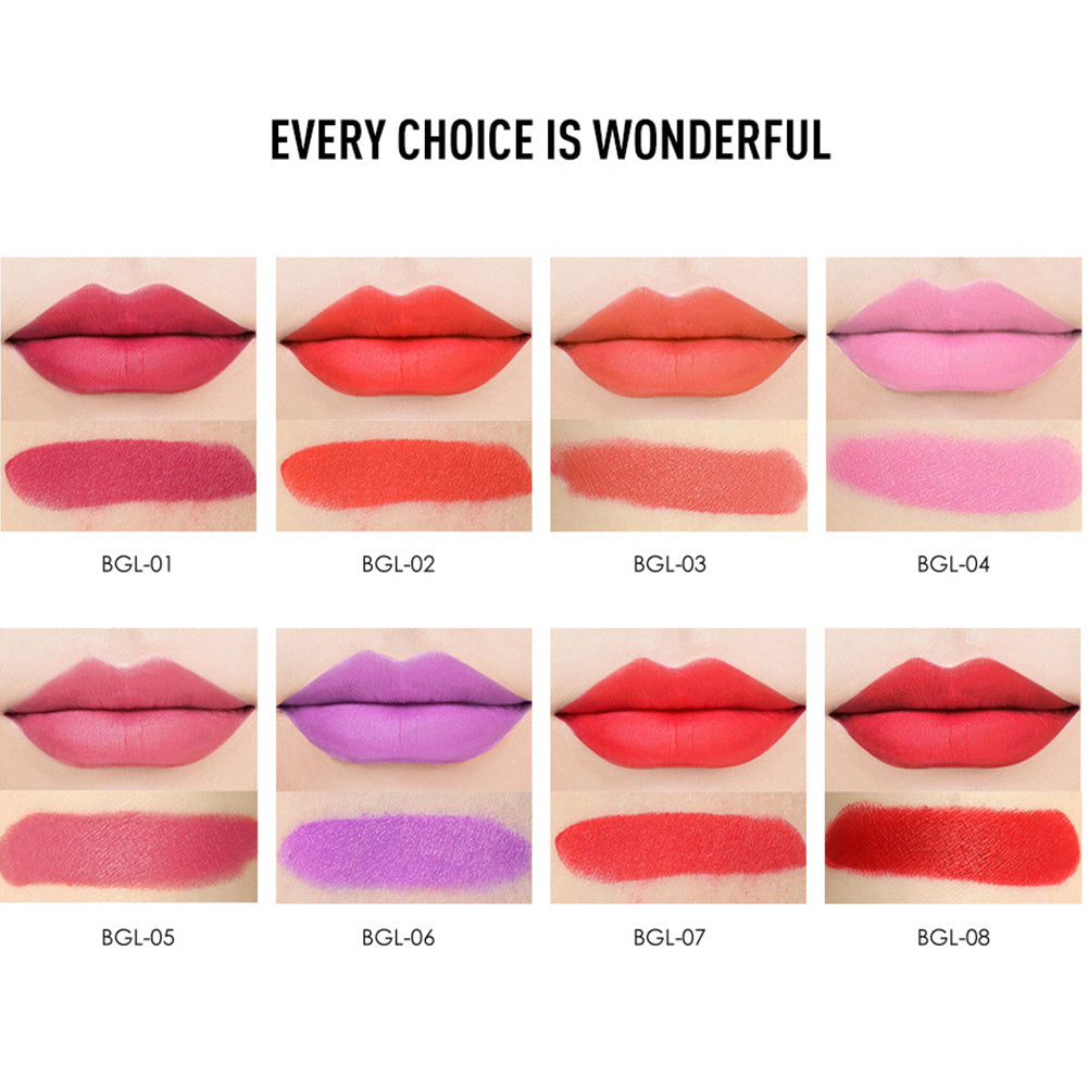 Long Lasting Matte Women Moisturizing Lipstick Party Wedding Fashion Cosmetic