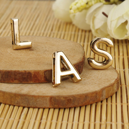 Fashion Women Jewelry DIY Letter Pendant Link Chain Charm Necklace Party Gift