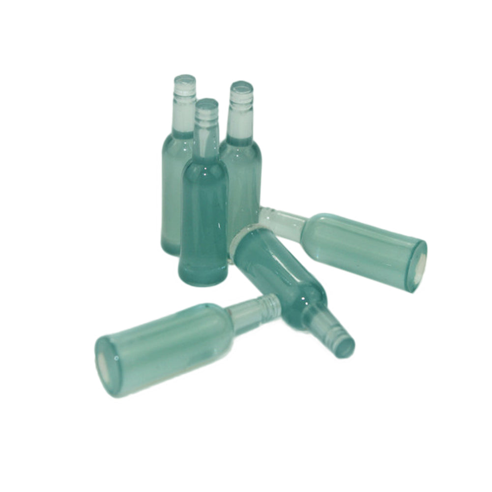 6Pcs Dollhouse Miniature Beer Bottle Dining Drinks Simulation Kitchen Toy Gift