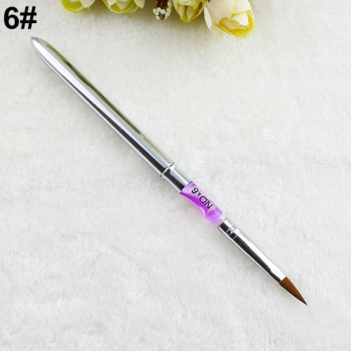 5pcs UV Gel Acrylic Nail Art Brush Painting Pen Nail Tips Manicure Tool