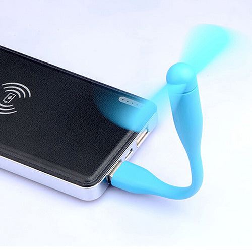 Portable Flexible USB Mini Fan for All Power Supply USB Output PC Notebook