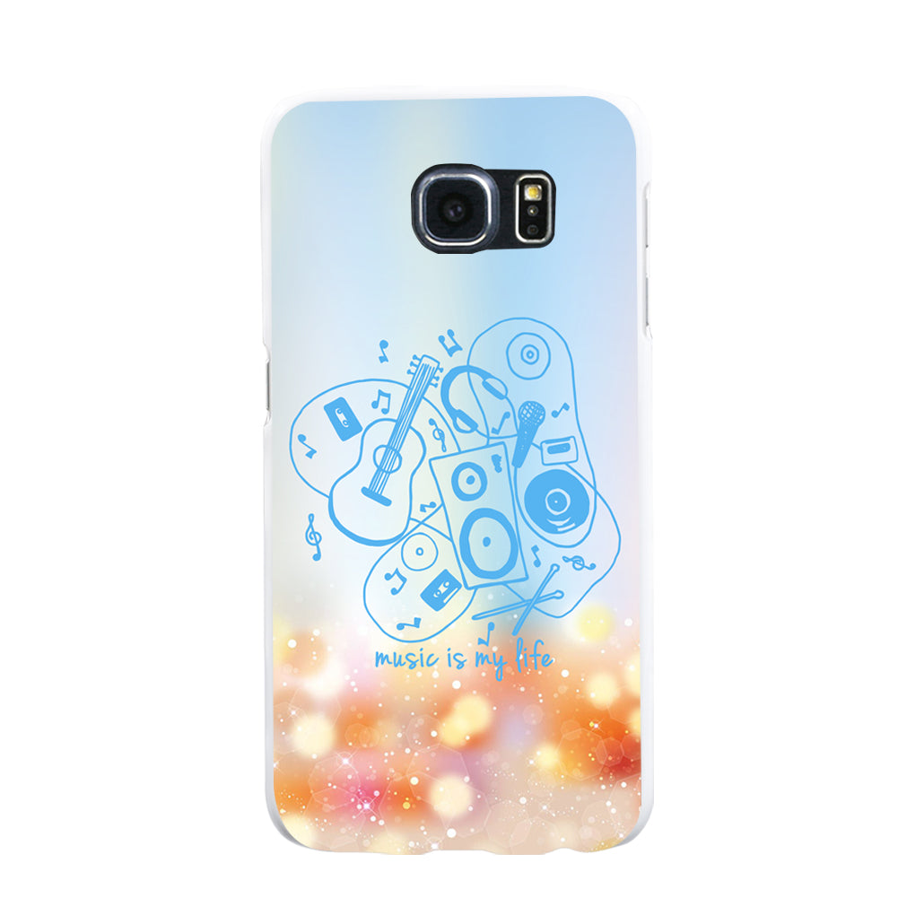 Music Is My Life Phone Case Cover for iPhone SE 6S 6 Plus Samsung Galaxy S4 S5