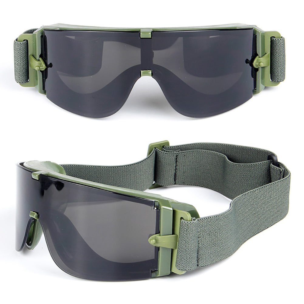Unisex Motorcycle Protective Goggles Dustproof Outdoor Tactical Military Glasses