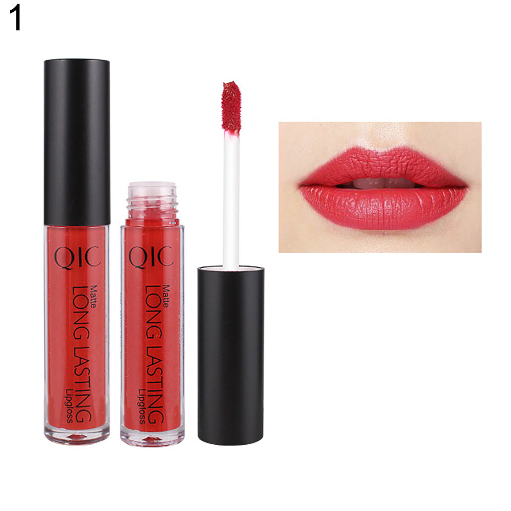 Long Lasting Matte Liquid Lipstick Sexy Beauty Lip Gloss Women Cosmetic Gift