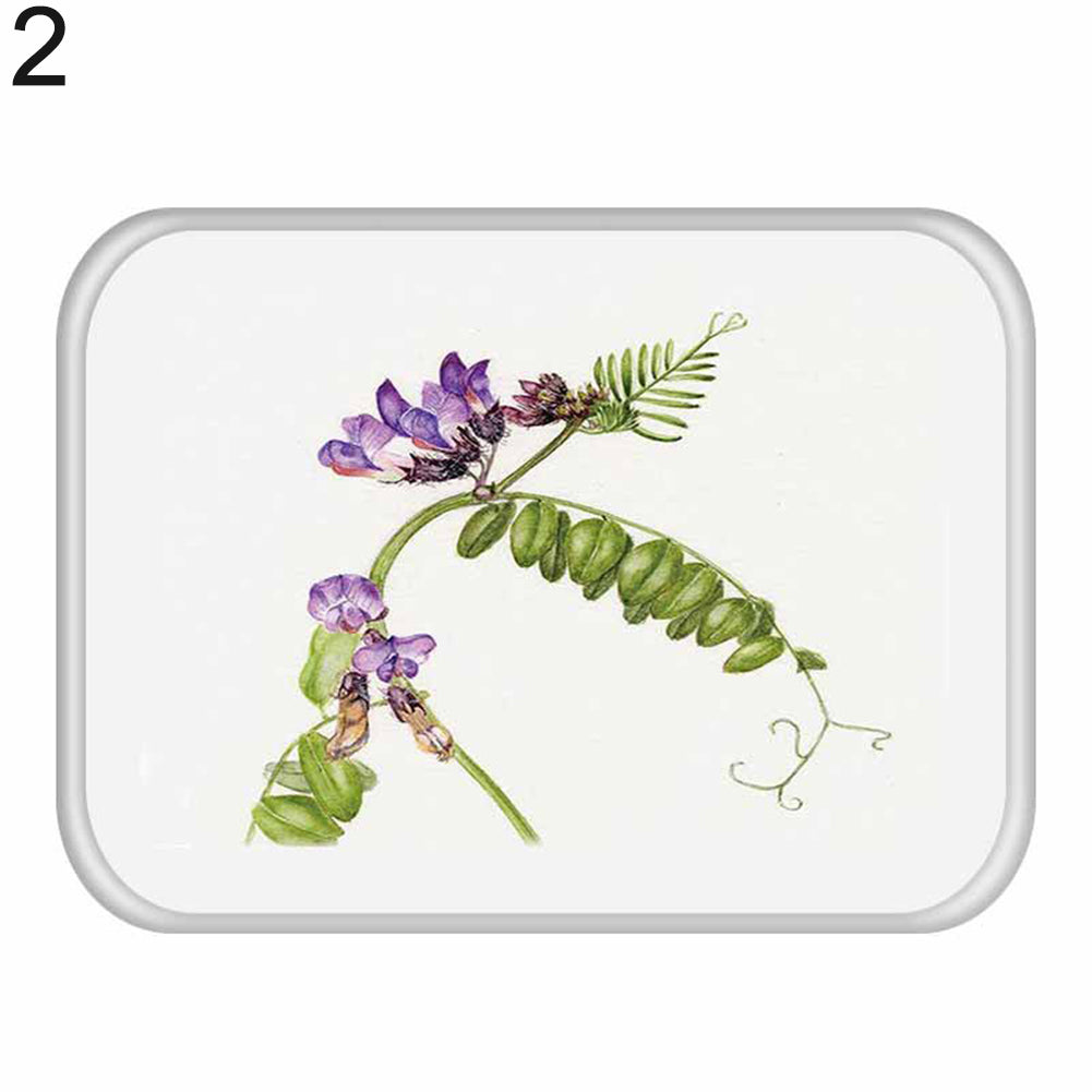 Soft European Style Flower Floral Rug Doormat Bathroom Bedroom Floor Carpet