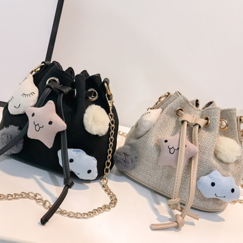 Lovely Pendant Nylon Women Cross Body Shoulder Bag Pouch Shopping Gift