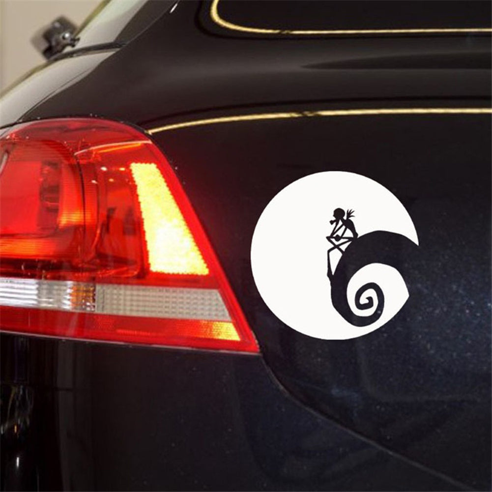 Skeleton Hood Tailgate Side Window Decal Car Truck Reflective Sticker Decoration