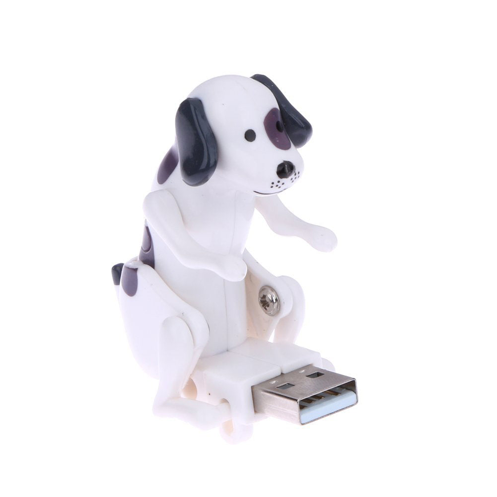 Portable Mini Funny Cute USB Humping Dog Pressure Relieve Creative Toy Gift