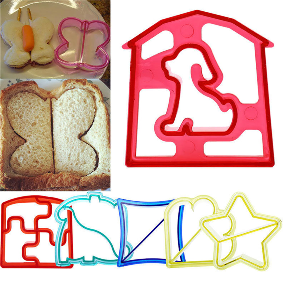Funny Animal Shaped Lunch Sandwich Toast Cookies Cake Bread Cutter DIY Mold