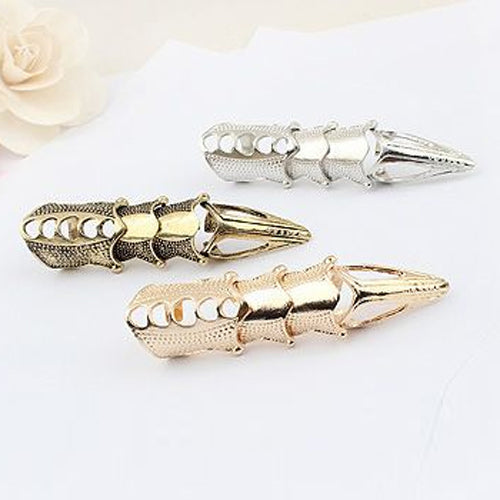 Unisex  Gothic Punk Joint Knuckle Full Claw Ring