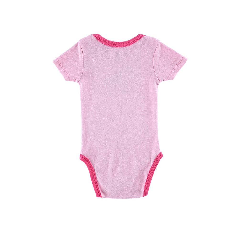 Infant Girl Short Sleeve Romper Newborn Baby Cartoon Zebra Babysuit Jumpsuit