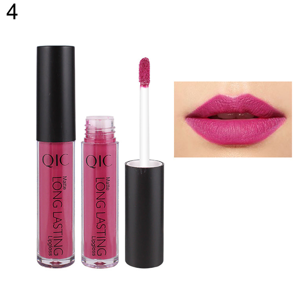 Long Lasting Matte Liquid Lipstick Sexy Beauty Lip Gloss Women Cosmetic Gift