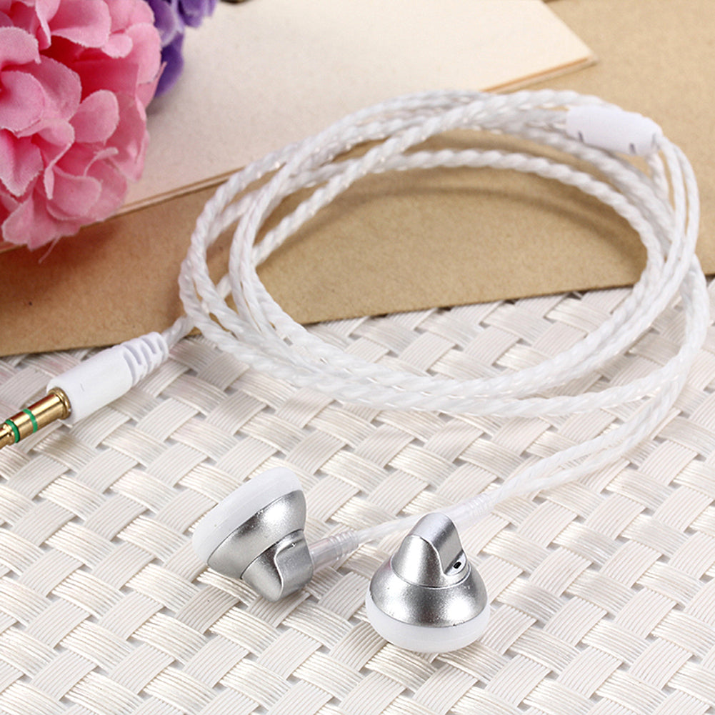 Fashion Sport Stereo Bass Headphones In-ear Headset Earphone without Mic Gift