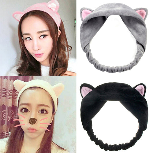 Girl's Fashion Cute Cat Ears Headband Hair Head Band Party Gift Headdress