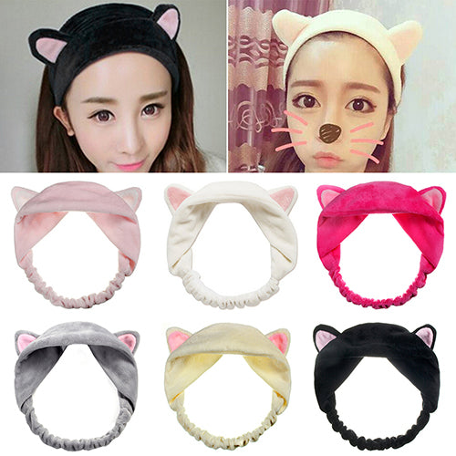 Girl's Fashion Cute Cat Ears Headband Hair Head Band Party Gift Headdress