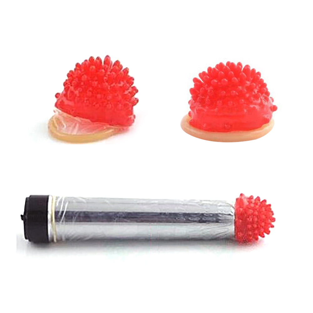 6 Pcs Coral Flower Condoms Adult Sex Life Supplies Ultra-Thin Health Product