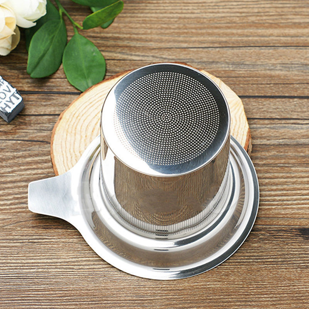 Stainless Steel Mesh Tea Infuser Cup Strainer Loose Tea Leaf Filter Sieve