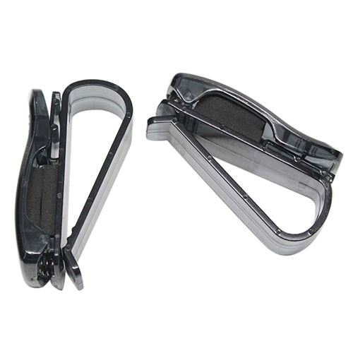 Fashion Black Auto Car Vehicle Visor Glasses Sunglasses Ticket Card Holder Clip