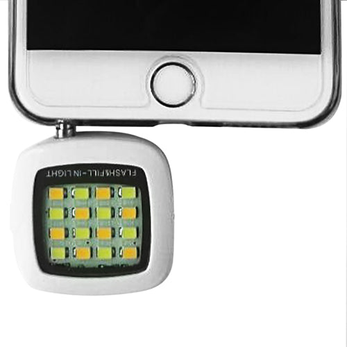 Mini Portable Fill-in LED Flash Selfie Light Sync Flash for Photography Smart Phone