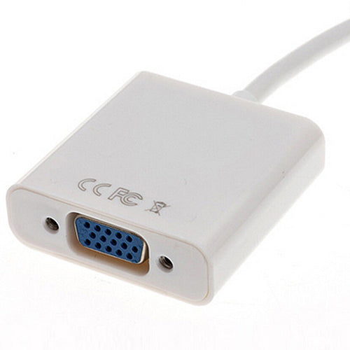 Mini Displayport to VGA Cable Adapter for Apple Macbook Pro iMac Air Mac Mini