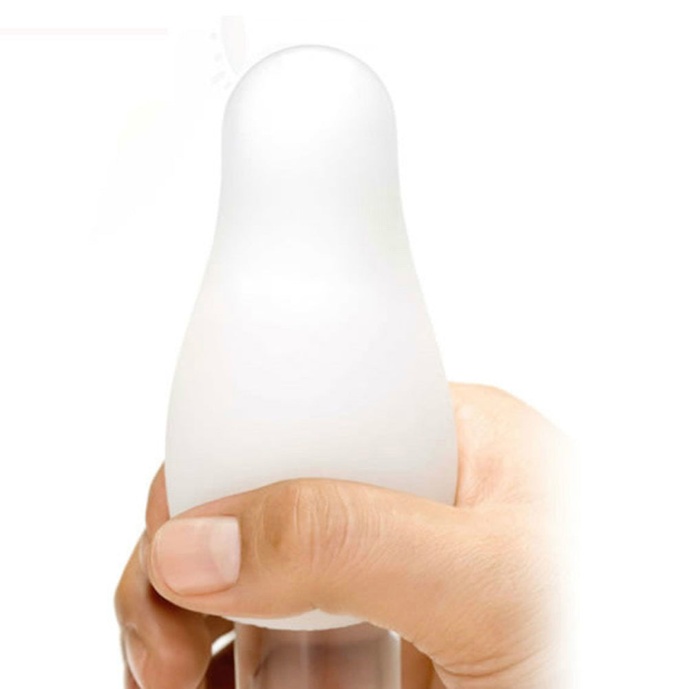 Men Sex Toy Portable Soft Masturbator Mold Egg Silicone Massager Aircraft Gift