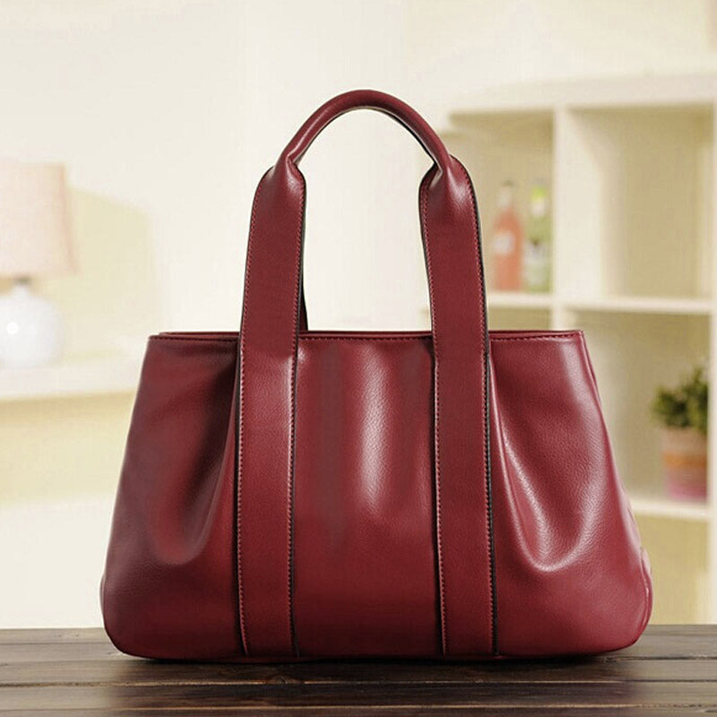 Luxury Women Leather Handbag Crossbody Shoulder Messenger Bag Large Tote RD