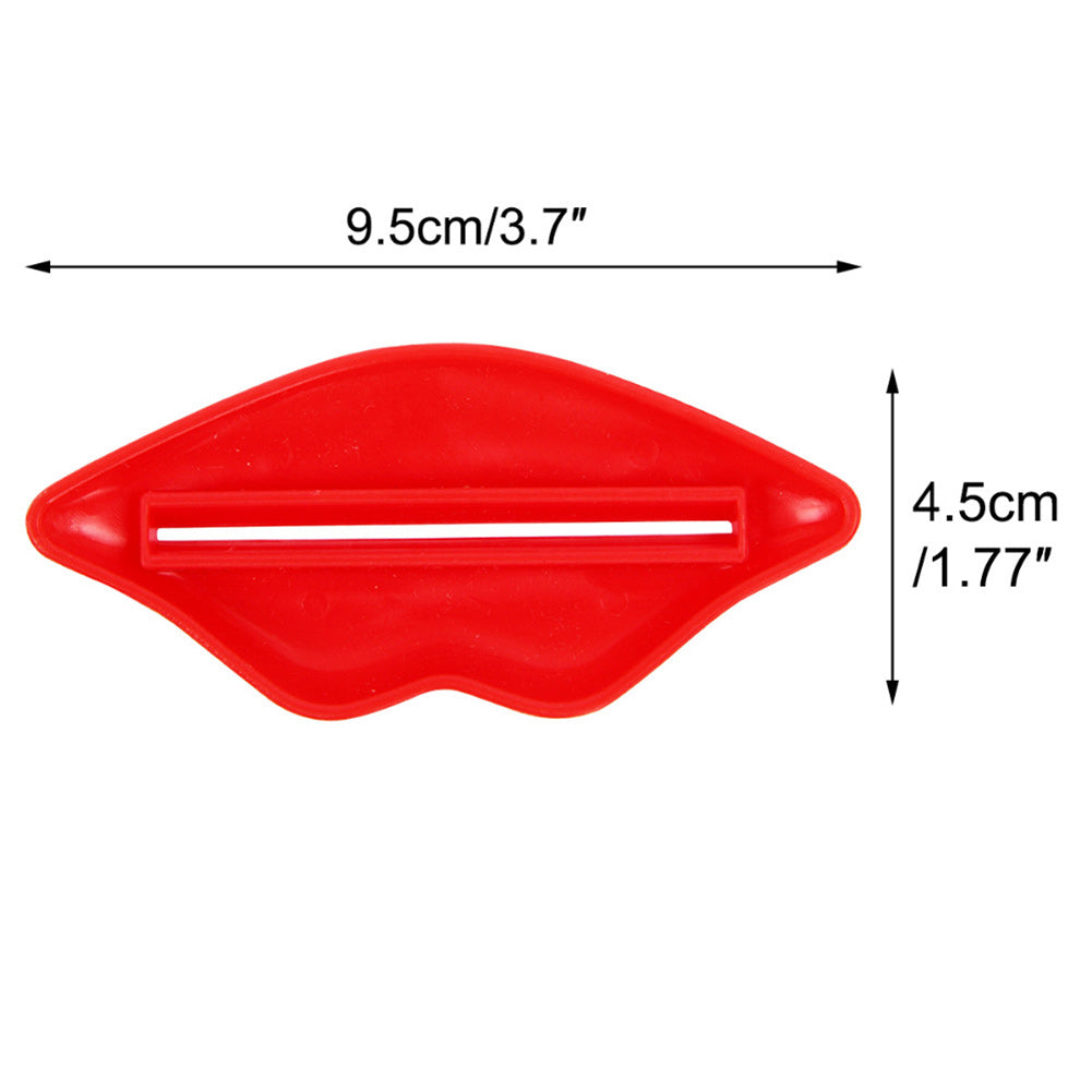 Creative Multi-purpose Extruder Lip Shape Toothpaste Squeezing Cosmetic Squeezer