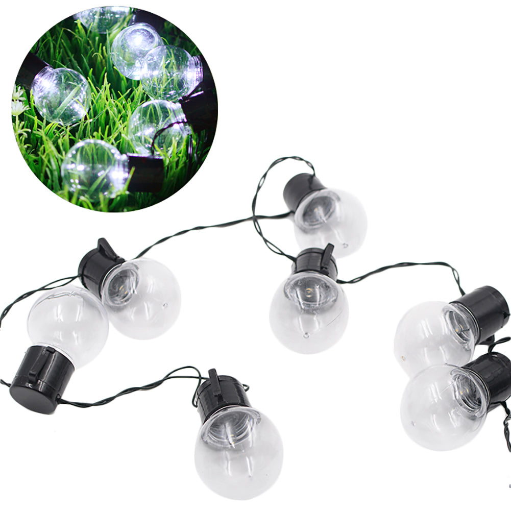 Solar 10-LED Bulb Outdoor Yard Lawn Christmas Decorative Fairy String Light