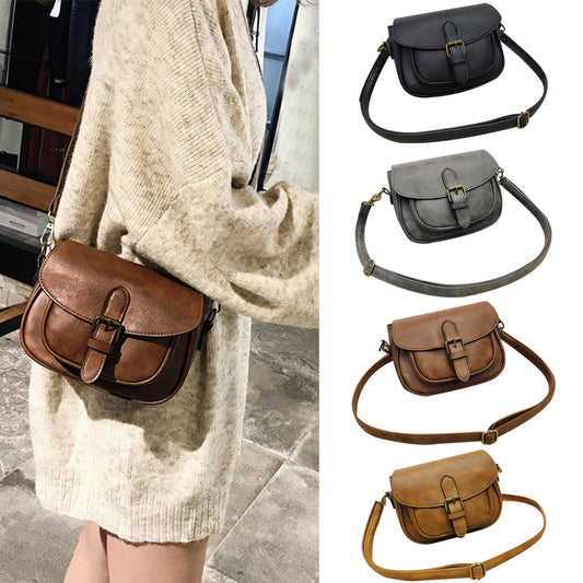 Women Solid Color Fashion Crossbody Single Shoulder Handbag Bag Party Gift