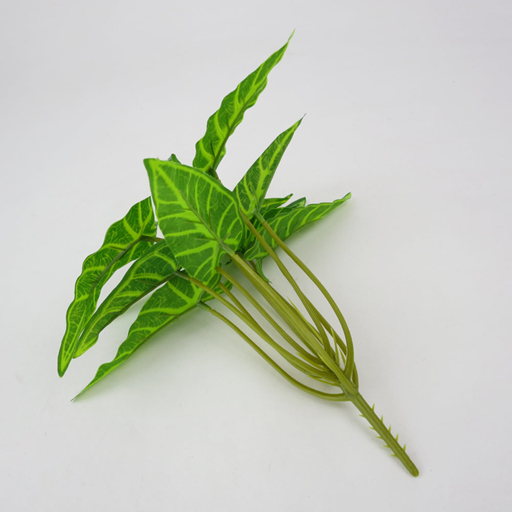 Fake Leaf Foliage Green Indoor Outdoor Artificial Plant Office Garden Decor