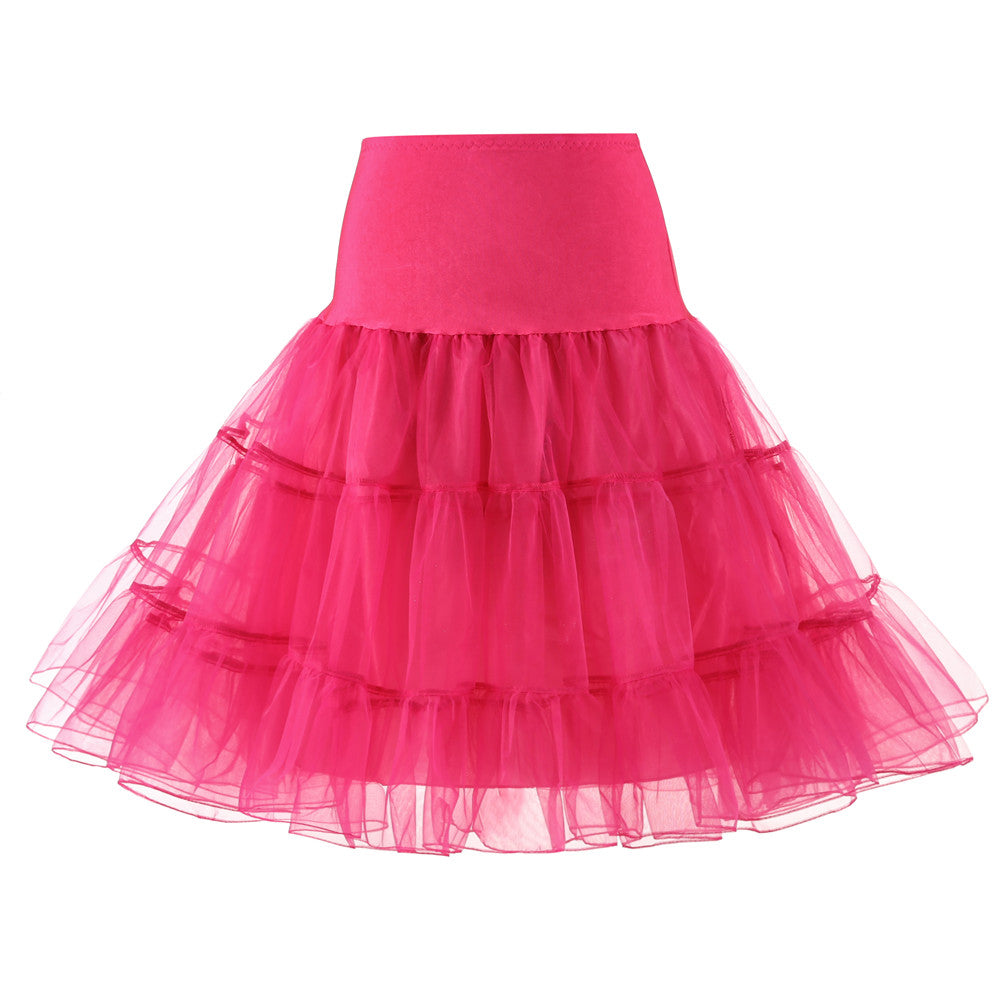 Girls' Vintage Underskirt Swing Petticoat/Rockabilly Lovely Tutu/Fancy Net Skirt