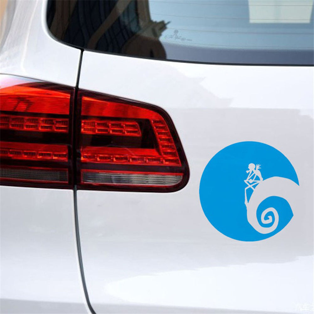 Skeleton Hood Tailgate Side Window Decal Car Truck Reflective Sticker Decoration