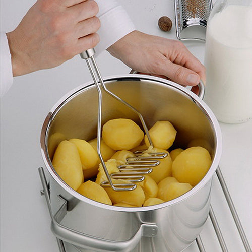 Potato Ricers Press Stainless Steel Carrot Masher Cooking Tool Manual Kitchen Gadget