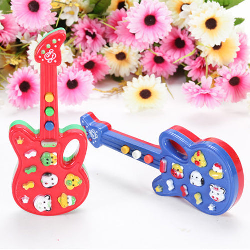 Electronic Guitar Toy Nursery Rhyme Music Children Baby Kids Educational Gift
