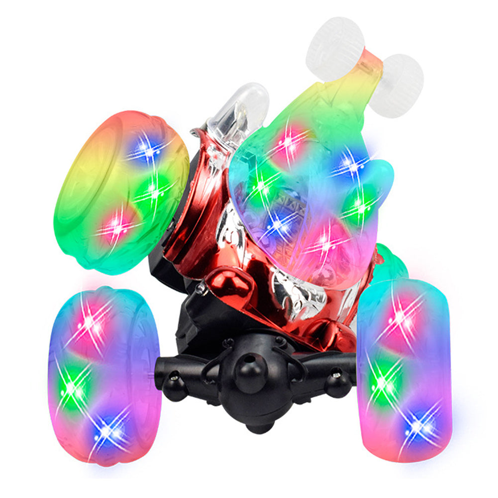 360° Spinning Flips Colorful Flash Music Kids Children Remote Control Truck Toys