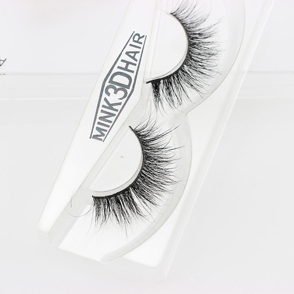 1 Pair Thick False Fake Eyelashes Lady Long Curl Eye Lashes Makeup Extension