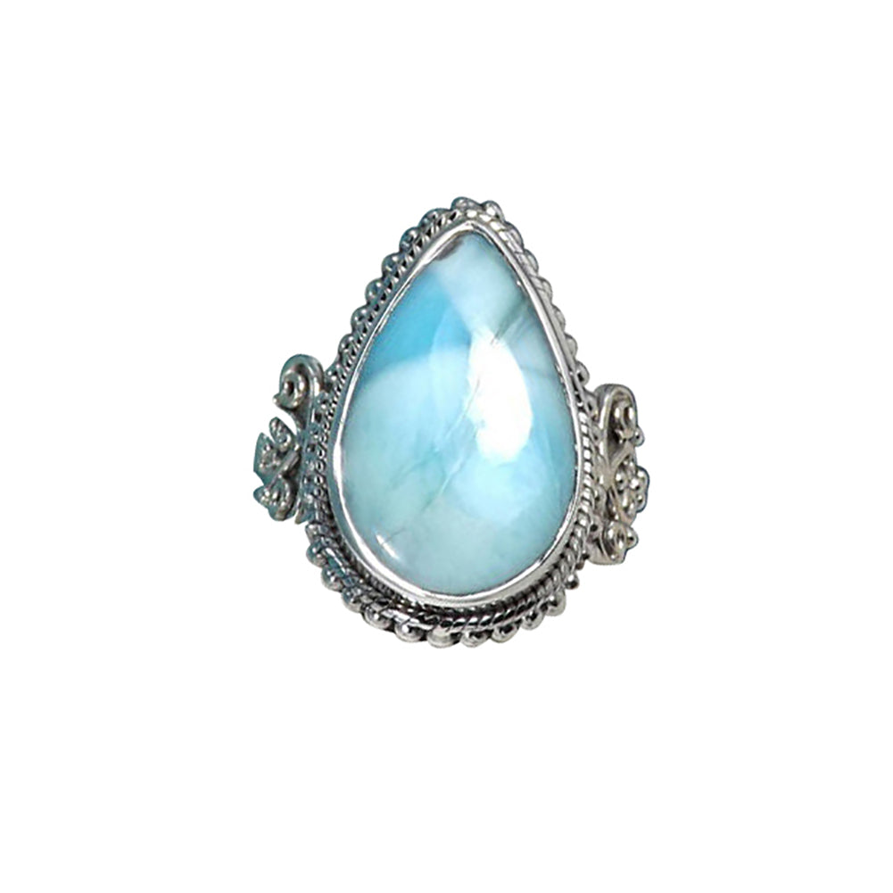 Fashion Faux Moonstone Women Finger Ring Engagement Proposal Party Jewelry Gift