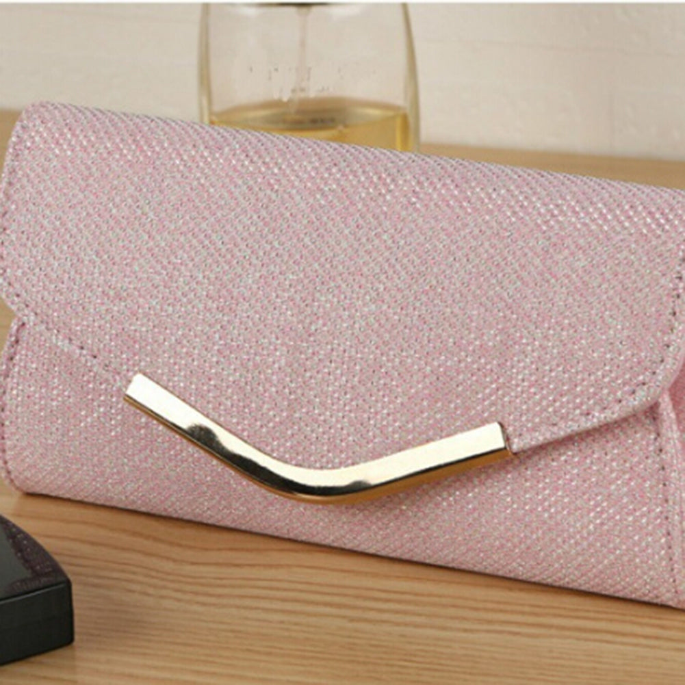 Luxury Women's Bling Glitter Purse Cocktail Party Evening Wedding Bag Clutch