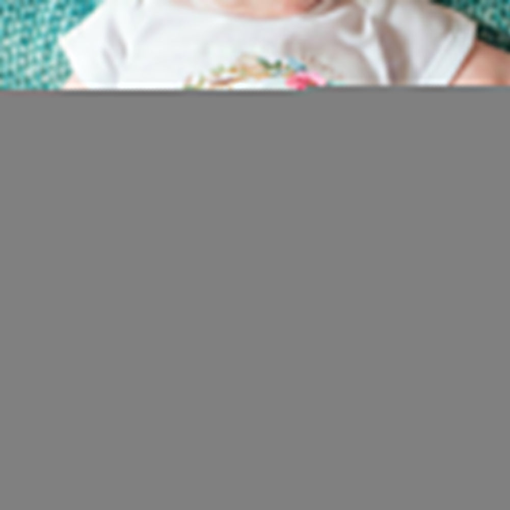 Newborn Girl Baby Kids Little Sister Romper Bodysuit Big Cotton T-shirt Top Gift