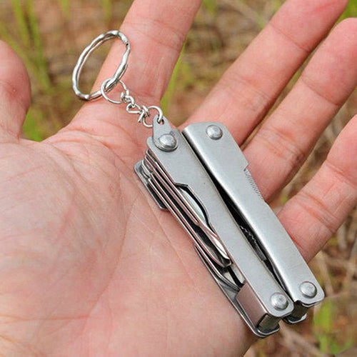 9 in 1 Outdoor Stainless Steel Multifunctional Pliers Camping Survival Tool